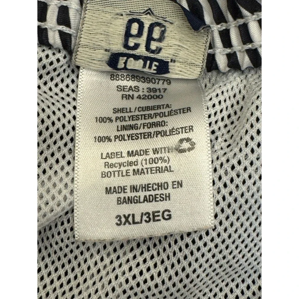 Route 66 Men’s 3XL Black Board Shorts Swim Trunks Cargo Pocket Drawstring